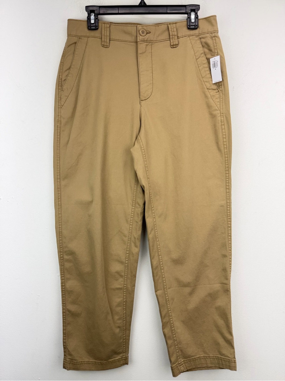 Old Navy size Medium Women’s Tan High Rise Tapered Straight OG Chino Pants NWT